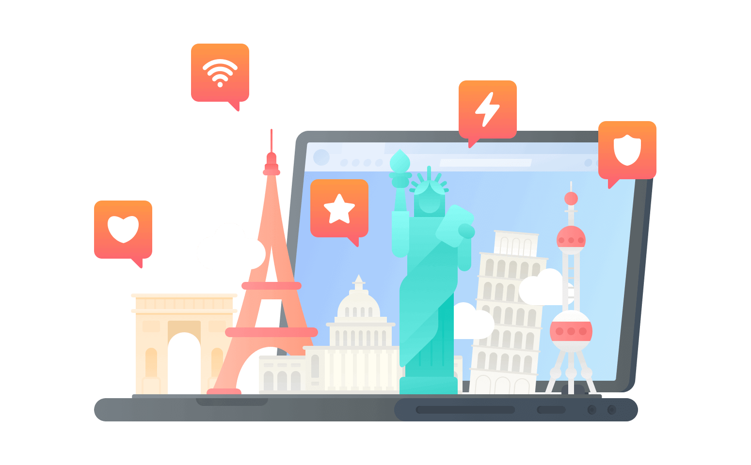 在尼日尔连接到中国的加速器 - 返华VPN